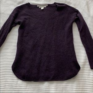Max Studio Purple Wool Sweater